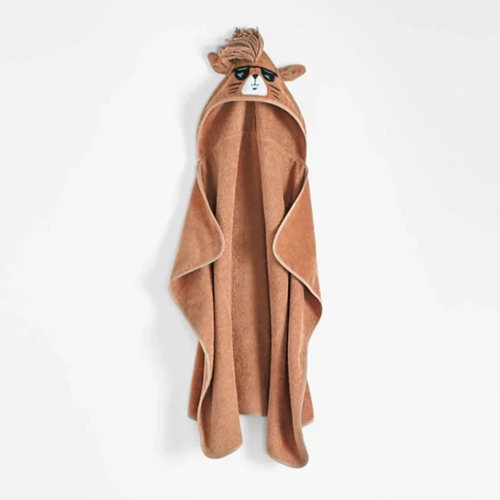 Crate & Barrel Fox Hooded Baby Towel